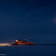 Illustration for article titled Stunning night images of a nuclear ice breaker in the middle of nowhere